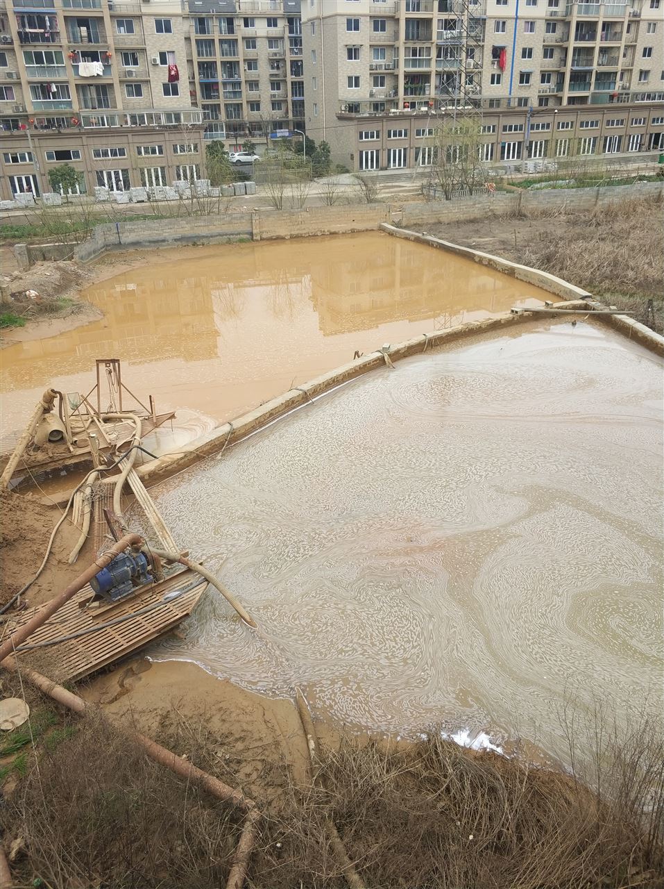 东城沉淀池淤泥清理-厂区废水池淤泥清淤